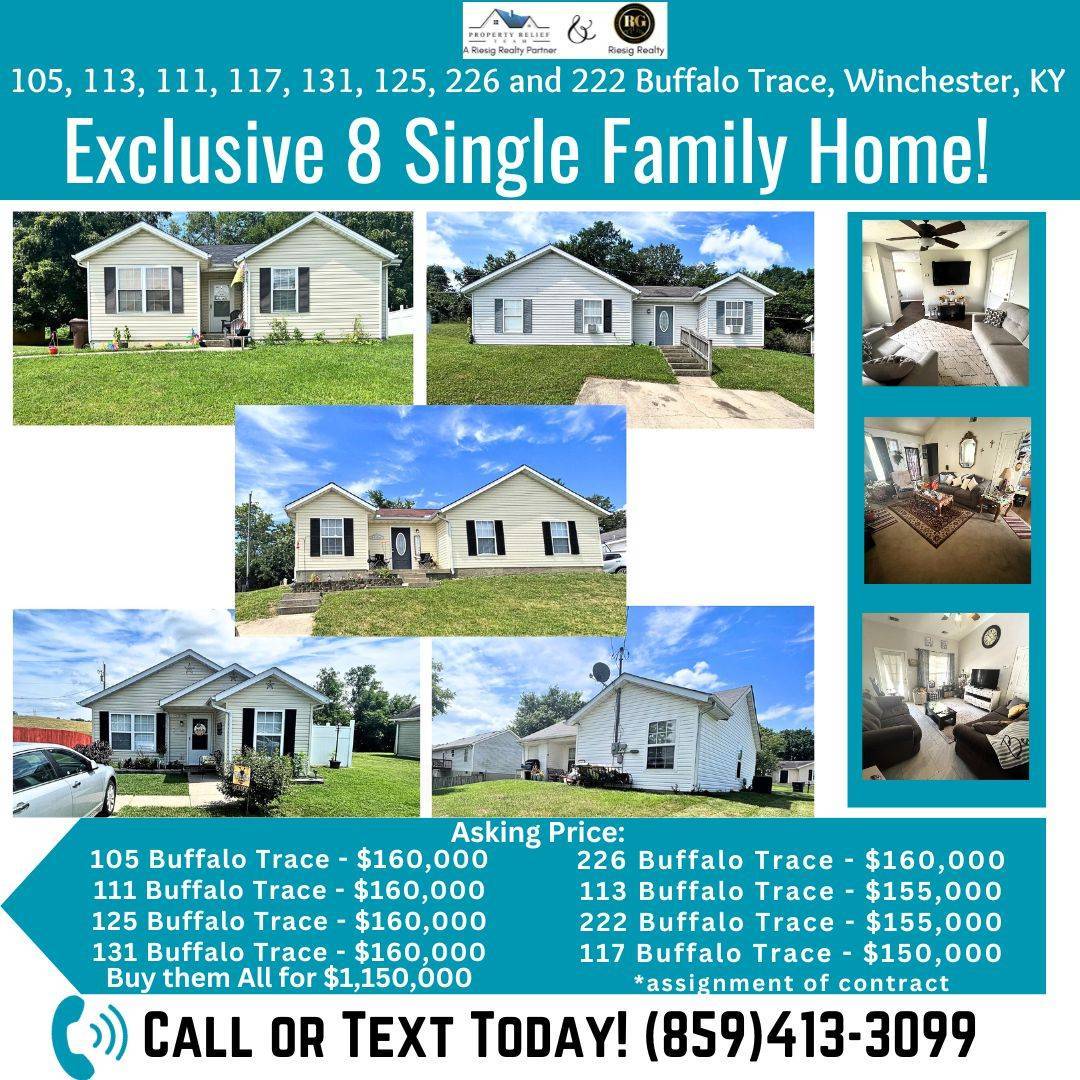 8 Single Family Homes On The Same StreetReal Estate Investment